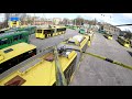 Киевский троллейбус- С высоты контактного провода, по депо 24.04.2021