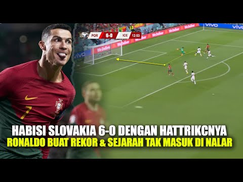 Banjir GOL! Hattrick Ronaldo Guncangkan Sejarah Eropa di Laga Slovakia vs Portugal &quot;Prediksi&quot;