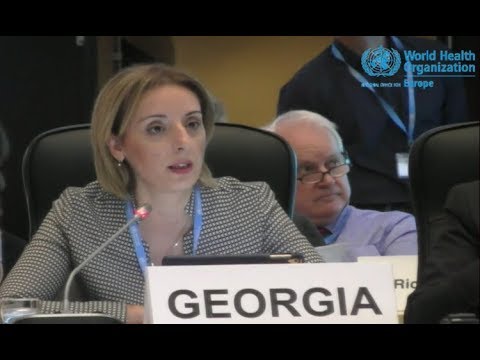WHO-ს ევროპის რეგიონალური კომიტეტის 67-ე სხდომაზე ნინო ბერძული სიტყვით გამოვიდა