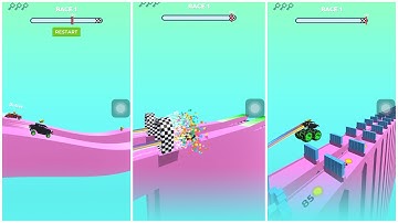 WHEEL SCALE! 3D FUNNY PLAY #40 | RACING GAME ON ANDROID/IOS