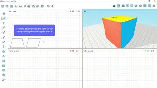 Design 2D Shapes with AB3D  Semi basic Shapes