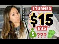 THRIFT WITH ME: 30 Minutes and $15 - What Can I Buy to Resell On Poshmark & eBay? #THRIFT15