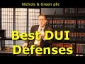 DUI attorney explains Best DUI Defenses in Virginia - Beating DWI in Va.