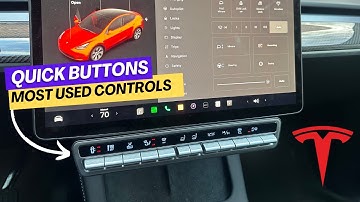 NEW Integrated Physical Buttons For Tesla Model 3/Y (Wipers/Climate/Seat/Door/Glovebox/Mirror)
