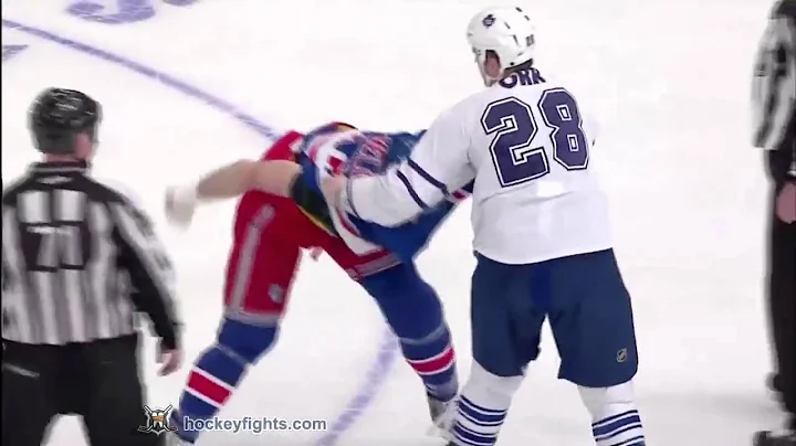 Colton Orr vs Jody Shelley Apr 7, 2010