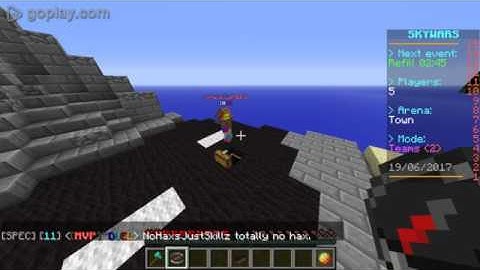 Hacker on Minecraft Server BlockDrop