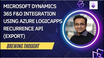 DMF Recurring API Export pattern calls
