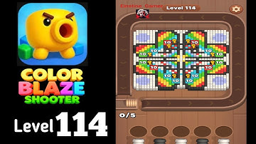 Color Blaze Shooter level 114 Guide Walkthrough Solution