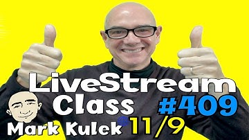 #409 Happen & my+noun+is/are+on+place - pattern | Mark Kulek ESL (LiveStream Class)