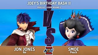 Joey's Birthday Bash Pool A2 Losers Round 2   jon jones vs smoe