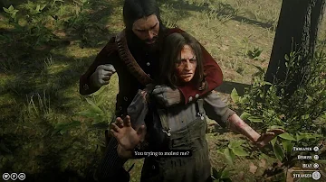 John Meets The BIG Ass Lady Of Butcher Creek (Full Video) - Red Dead Redemption 2