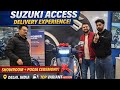 New Suzuki Access Top Model Delivery | Full Showroom Experience + Pooja