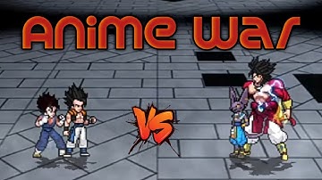 Gogeta (all form) & Vegito (all form) VS Beerus (all form) & Broly SSJ4 in Jump Force Mugen 🔥