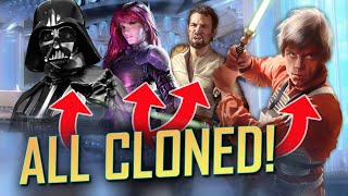 Every Time Jedi Were Cloned!