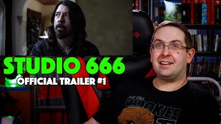 REACTION! Studio 666 Trailer #1 - Dave Grohl Foo Fighters Horror Movie 2022