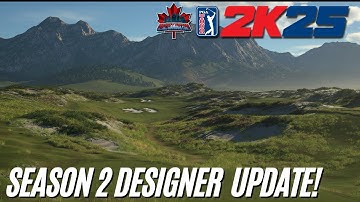 Pot Bunkers are HERE! PGA Tour 2K25 Season 2 Designer Update