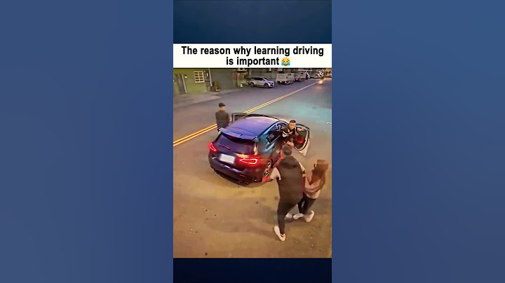 The reason why learning driving is important 😂