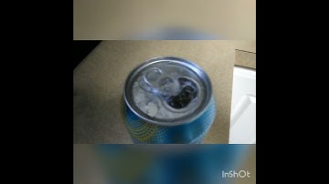 this is what happens when you freeze a soda can / bottle. I didn