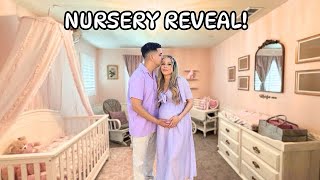 Nursery Reveal! + 37 Weeks Pregnant update! 🎀💗✨