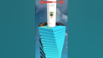 Stack ball highest score max lvl1517 gameplay #stackball #viral​ ​#shorts #gaming