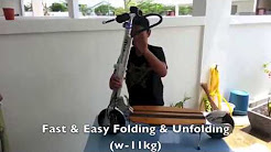 Trottinettes électriques / Foldable Electric Scooters - YouTube