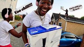 I BOUGHT AND DESTROYED My Little brothers Brand NEW PS5 Prank!! screenshot 4