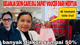 BELANJA SKIN CARE \u0026LIHAT BAJU2 DISKON SAMPAI 50% DI TEMANI TOLE IRUL DANI ( NGAKAK TOK ) 