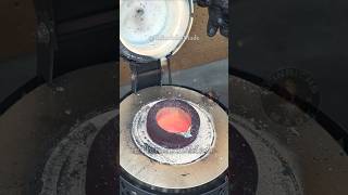 Melting Brass - Metal Casting Coins. #brass #entertainment #discover