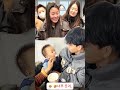 baby is playing with his brother. 赤ちゃんはお兄ちゃんと遊んでいます。아기가 형이랑 놀아요👶👦🤣😆♥️💖