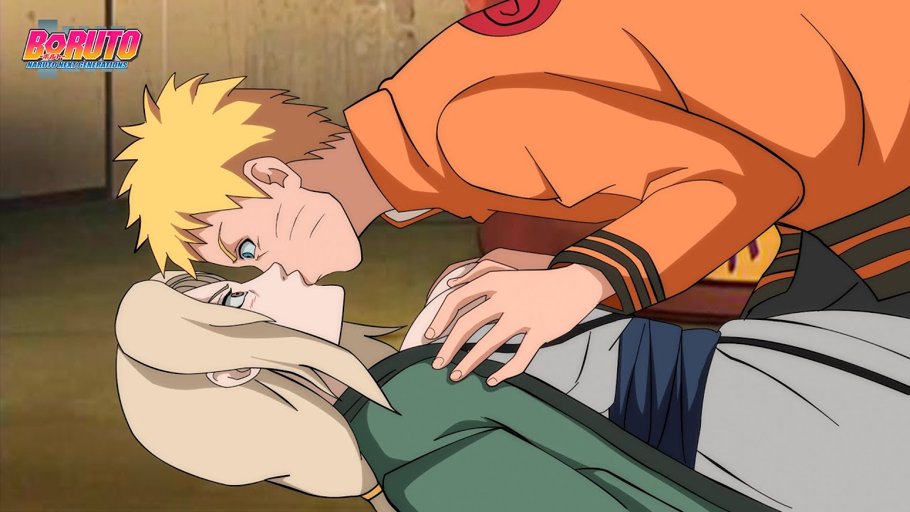 Naruto deixa Tsunade da um beijo na sua testa# #depois de ganhar a ap