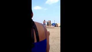 Drunk girl at the beach part 2 Drunk girl at the beach part 2