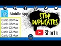 How to Prevent iPhone duplicates in Home Assistant #shorts