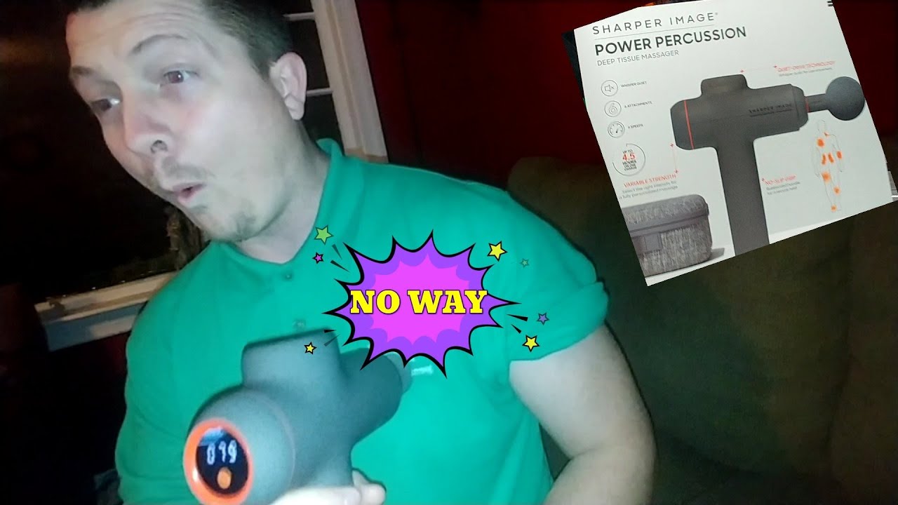 Sharper Image Power Percussion No Way It Works! YouTube