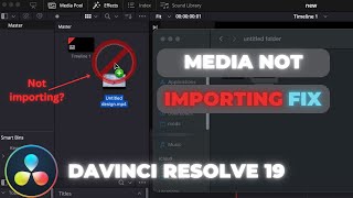 How To Fix Davinci Resolve Media Import Not Working stepbystep