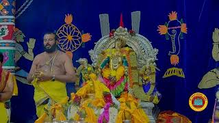 Varshika Brahmotsavam -Day3- Evening Homam-Simha Vahana Seva-1