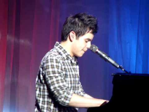 The Riddle, David Archuleta, Cleveland, Ohio, 12-1...