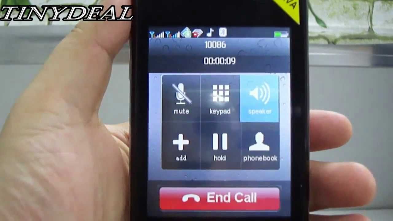 3.2" Touch Screen 2 SIM Mobile Phone+ TV+ WiFi+ Java - YouTube