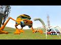 MONSTER CARS: THOMAS THE GIANT TRAIN VS. BUS SCHOOL MONSTER TAPE - IN GARRY'S MOD