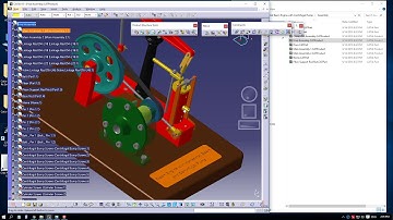 Tự Học Catia A-z - Bài  142 Phan tich cum Dong Co