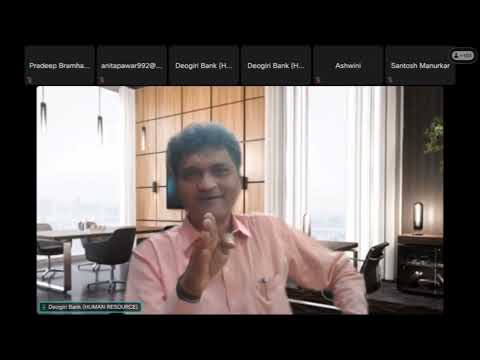 Online Training on KAIZEN (session 1) by Abhijit Dharmadhikari #DNSB - video from Deogiri Bank