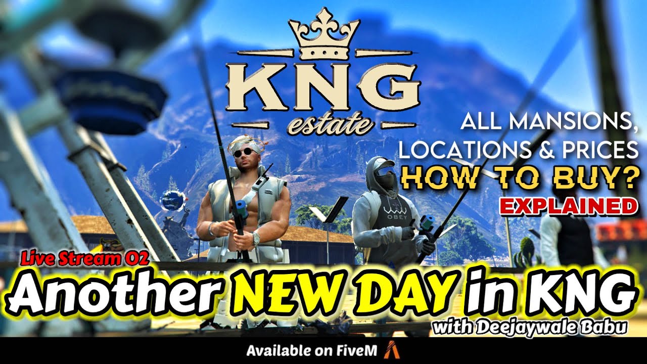 EXPLORING ALL MANSIONS, LOCATIONS & PRICES (Part 2) | KNG Estate GTA 5 RP - EP02 | FiveM