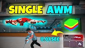 HOW TO USE FAST SINGLE AWM IN PC 😱 | SNIPER MACRO | AWM MACRO | AWM TRICK