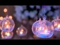 Gorgeous wedding decorations accent with hanging glass candle holders