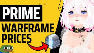 All Prime Warframe Prices Trade Guide 2024 January