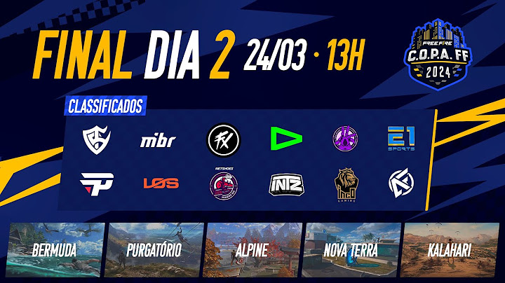 C.O.P.A FF 2024 AO VIVO - FINAL - DIA 2 | FREE FIRE ESPORTS BRASIL