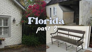 Explore St. Augustine Florida With Me | Antique Vintage Furniture Shopping | Weekly Vlog Ep. 10