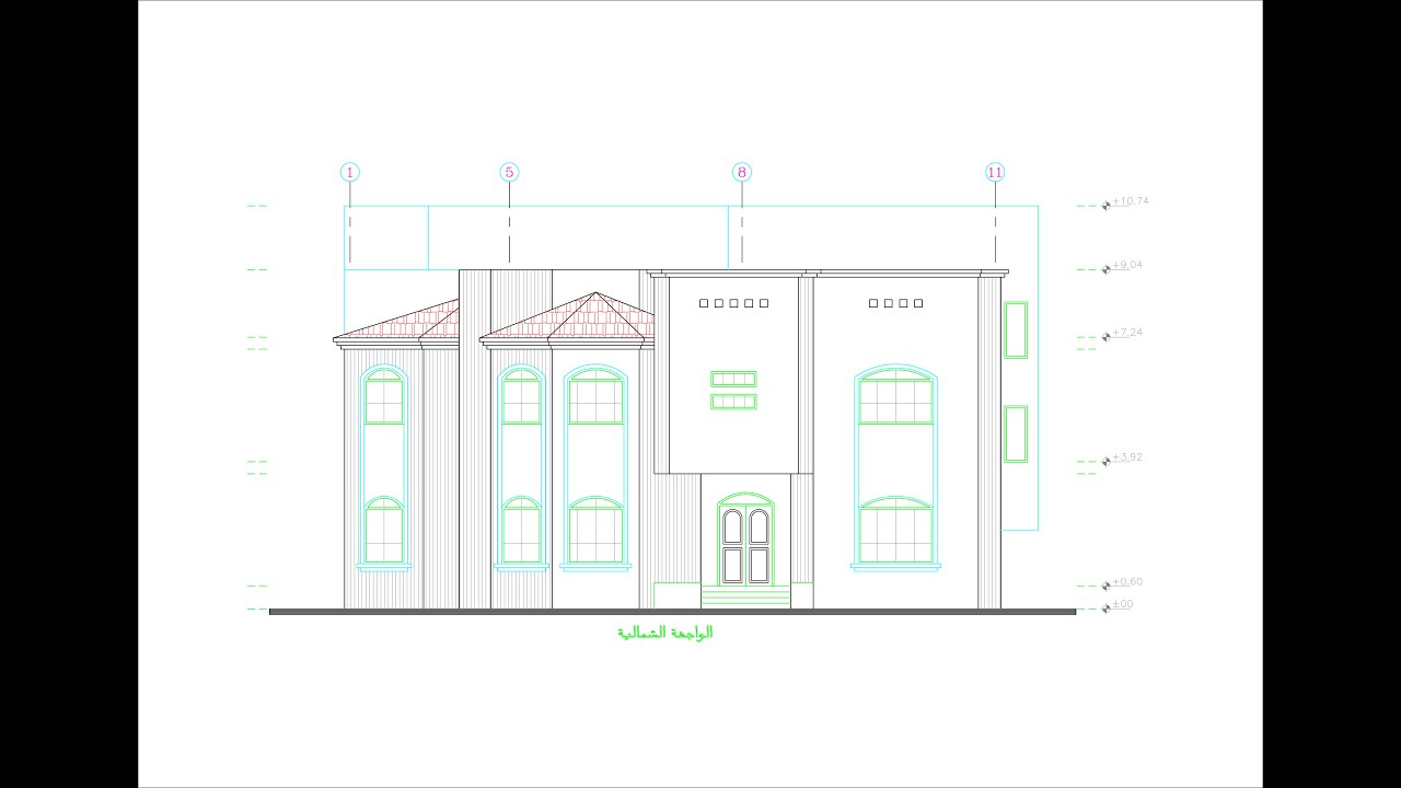 Building Dreams Inside the Blueprint of Classic Villa أحلام البناء