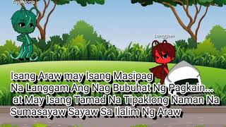 Si Langgam at Tipaklong by Grade 7 Special Science Class 2018-2019