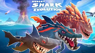 Hungry Shark Evolution - MAGMAJIRA, LORD SNAPPY & DARKHAMMER - EVOLVED - 25 All Sharks Unlocked screenshot 2
