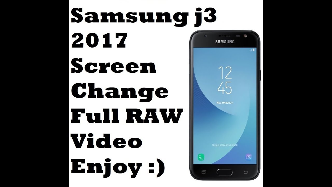Samsung Galaxy J3 2017 SM-J330FN Digitizer & Screen Replacement Full